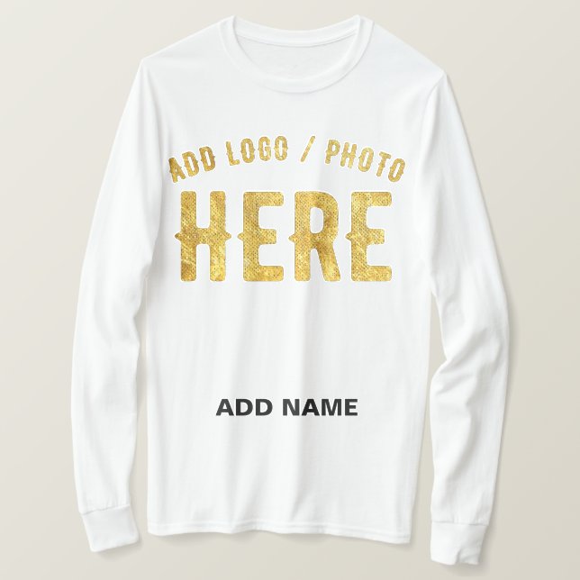 CAMISETA ESTILO MODERNO PERSONALIZÁVEL BRANCO VERIFICADO MA (Frente do Design)