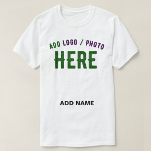 CAMISETA ESTILO MODERNO PERSONALIZÁVEL BRANCO VERIFICADO MA