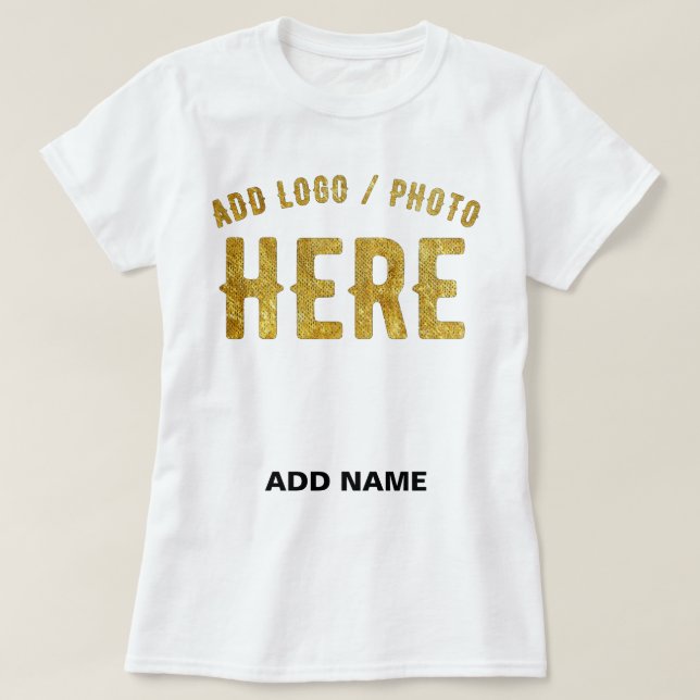 CAMISETA ESTILO MODERNO PERSONALIZÁVEL BRANCO VERIFICADO MA (Frente do Design)