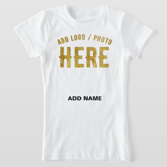 CAMISETA ESTILO MODERNO PERSONALIZÁVEL BRANCO VERIFICADO MA (Postura )