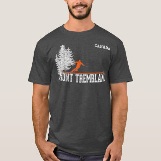 Camiseta Estilo Mont Tremblant da década de 1980 Pode Vinta