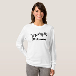 Camiseta Estilo Natalino Retrô