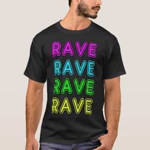 Camiseta Estilo Neon Estilo RAVE EDM Trap Dubstep Raver Gif