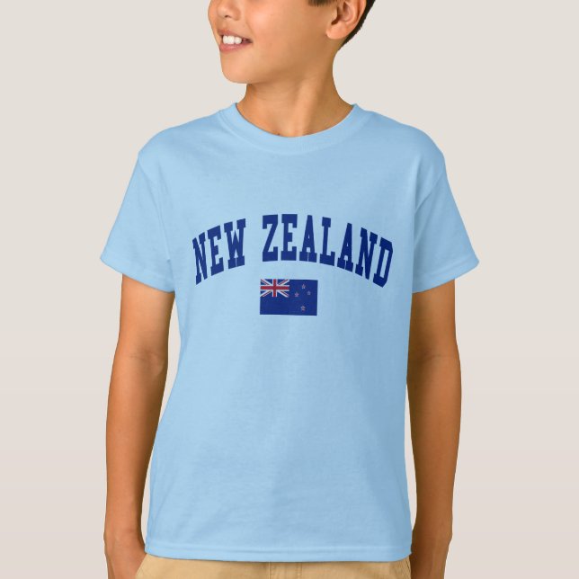 Camiseta Estilo Nova Zelândia (Frente)