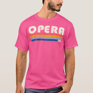Camiseta Estilo Opera Itália Retro 70S 80S