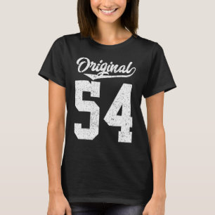 Camiseta Estilo original de vinheta dele é meu 54º aniversá