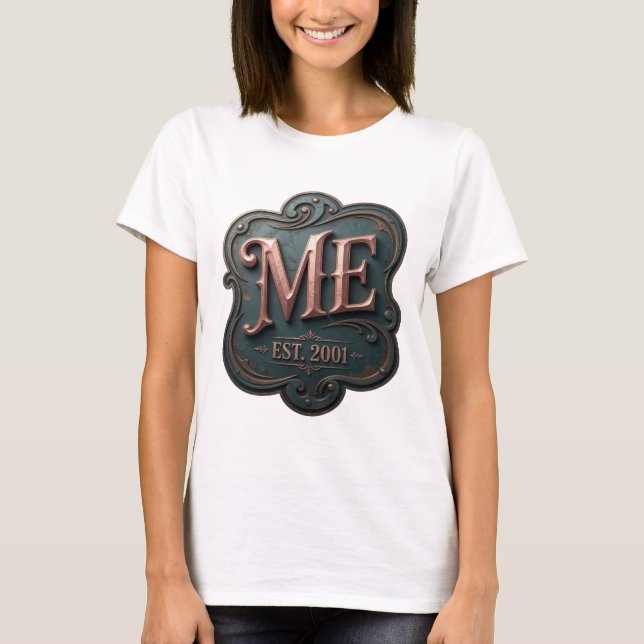 Camiseta Estilo Ouro ME EST 2001 Design Ousado (Frente)