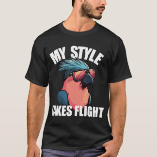Camiseta Estilo Pega Pássaro Legal Voo