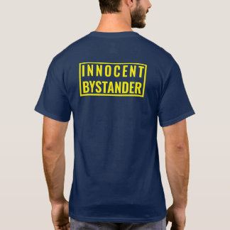Camiseta Estilo "POLÍCIA" INOCENTE BYSTANDER T-Shirt