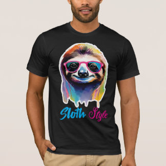 Camiseta estilo preguiçoso