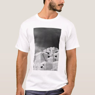 Camiseta Estilo Pueblo Inn adobe em Loretto, Santa Fe, Novo
