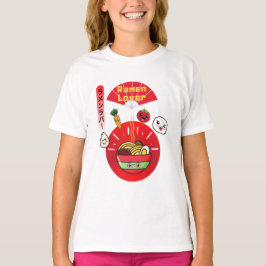 CAMISETA ESTILO RAMEN LOVER KAWAII
