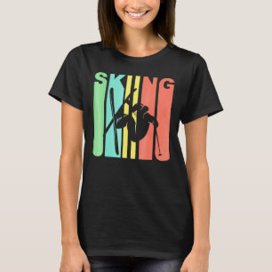 Camiseta Estilo Retro 1970s Estilo Extreme Escória Silhueta