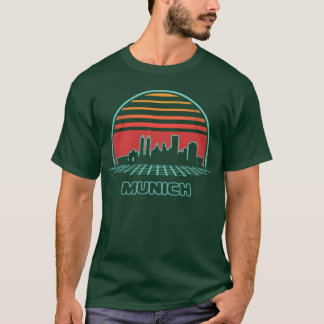 Camiseta Estilo retrô anos 80 da linha Muh City