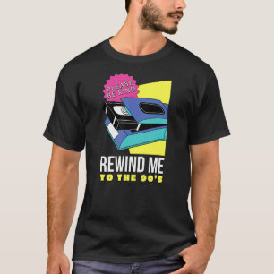 Camiseta Estilo Retro Antiga Escola Me Devolve Aos 90 Vhs V