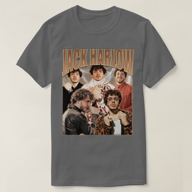 Camiseta Estilo Retro Harlow (Frente do Design)