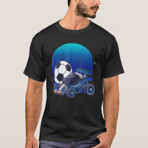 Camiseta Estilo Retro Jogador Da Liga De Carros Do Rocket R