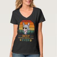 Estilo Retro Mens Melhor Pai Pinto Chinês Alguma V