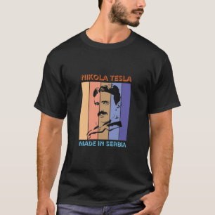 Camiseta Estilo Retro Nikola Tesla #2 T-Shirt
