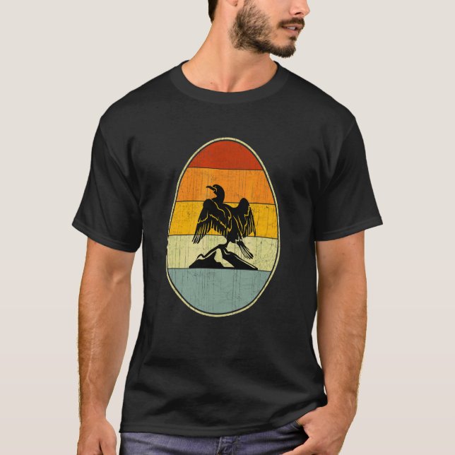 Camiseta Estilo Retro Páscoa Páscoa Engraçada no Ovo Gráfic (Frente)