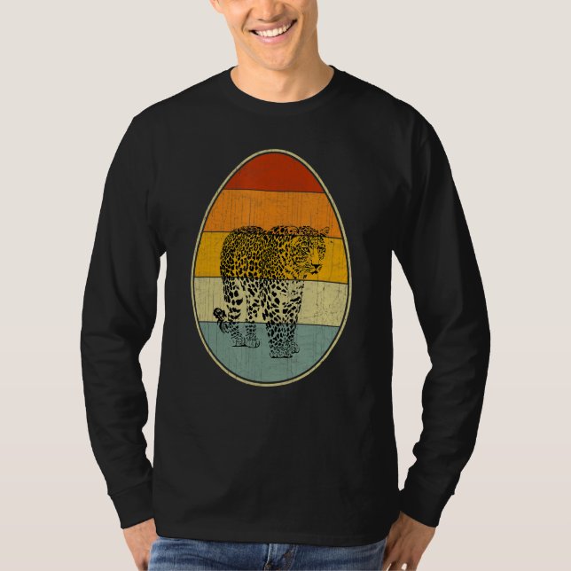 Camiseta Estilo Retro Páscoa Páscoa Gráfico de Ovos Engraça (Frente)