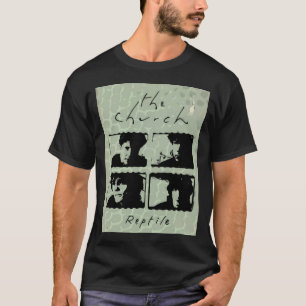 Camiseta Estilo Retro Réptil Australiano Fans Church B