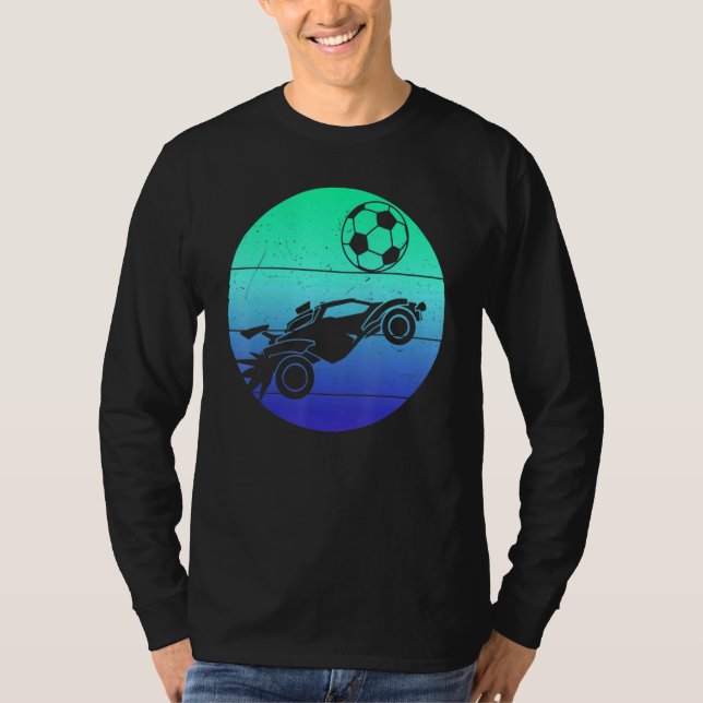 Camiseta Estilo Retro Rocket Rc Soccer League Gamer 3 (Frente)