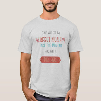 Camiseta Estilo retrô tipográfico motivacional
