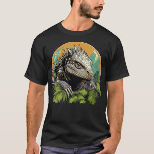 Camiseta Estilo Retro Tuatara