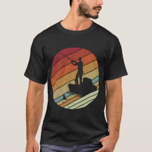 Camiseta Estilo Retro Vinatge Amante do Ar Livre Pesca