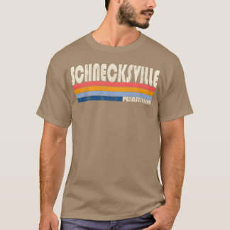 Camiseta Estilo retrô vintage dos anos 70 e 80 cidade natal