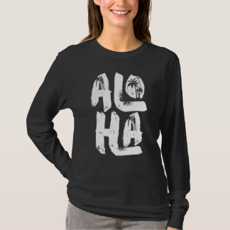 Camiseta Estilo Retro Vintage Tipografia Exótica de Verão P