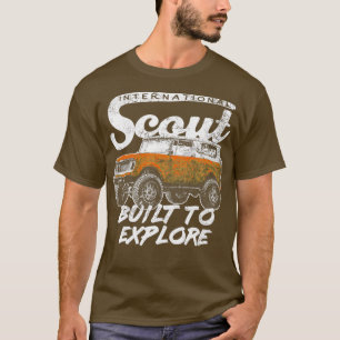 Camiseta Estilo Retroativo Internacional de Escoteiro II Co