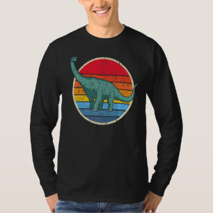 Camiseta Estilo Retroativo Vintage Dinossauro I Brachiosaur