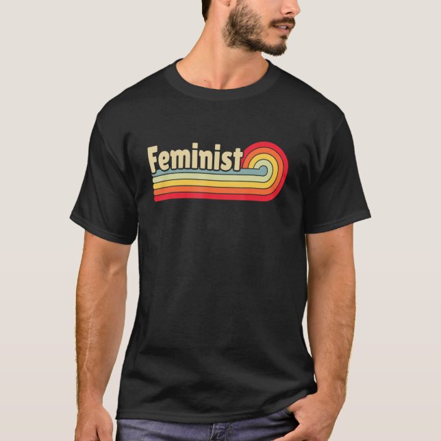 Camiseta Estilo Retroventista Feminista Mulheres Homens Fem (Frente)