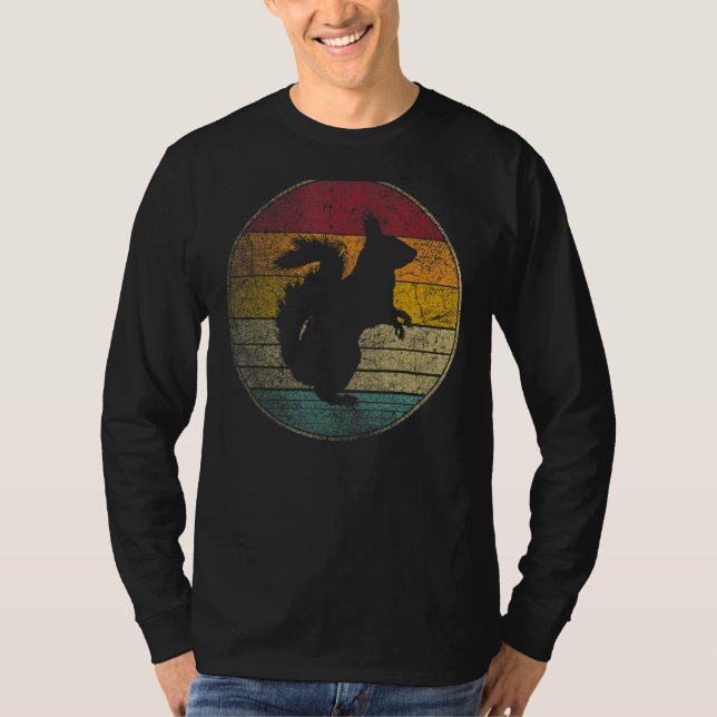 Camiseta Estilo retrovisor de acampamento de caminhada de e (Frente)