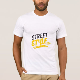 Camiseta estilo rua