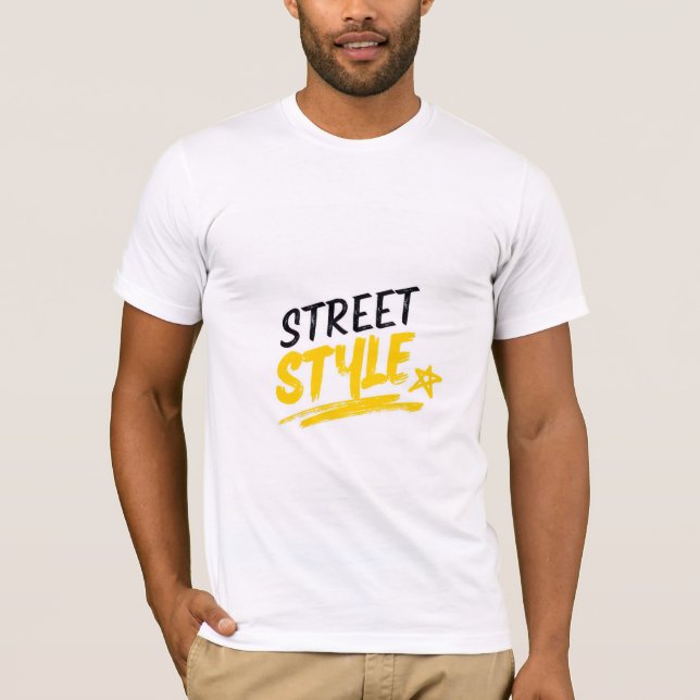 Camiseta estilo rua (Frente)