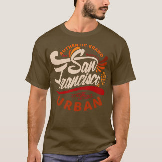 Camiseta Estilo San Francisco Urban Vintage