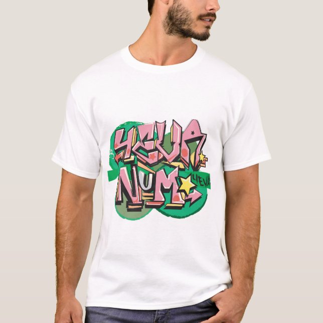 Camiseta estilo selvagem (Frente)