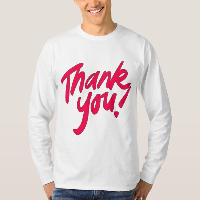 Camiseta Estilo Sem Esforço: Camisa-T de Capa Longa Vogue V (Frente)