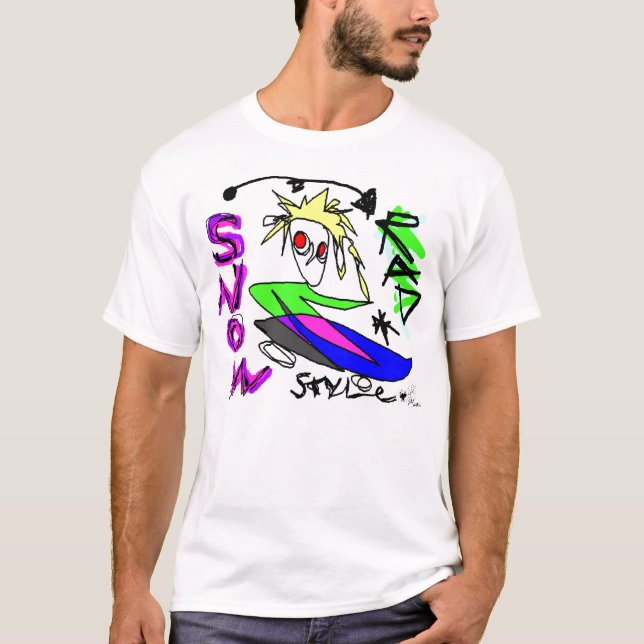 Camiseta Estilo Snow (Frente)