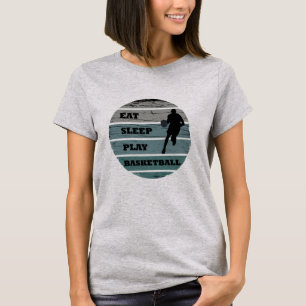 Camiseta estilo solar vintage basquetebol