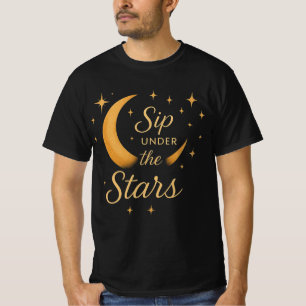 Camiseta Estilo Stellar Camisa-T Masculina - Onde a Elegânc