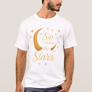Camiseta Estilo Stellar Camisa-T Masculina - Onde a Elegânc