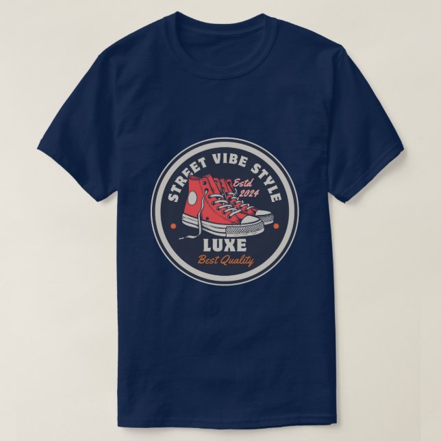 CAMISETA ESTILO STREET VIBE (Frente do Design)