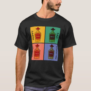 Camiseta Estilo Tequila Sempre Pop Para Férias No México