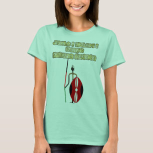 Camiseta Estilo tradicional de Matata Jambo Habari Hakuna