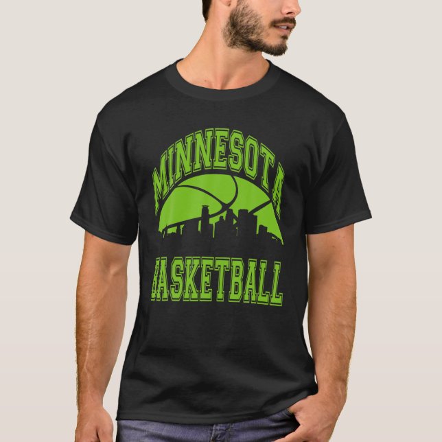 Camiseta Estilo Universitário Minnesota Basball (Frente)