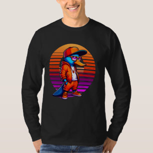 Camiseta Estilo Urbano Moderno de Platypus legal Arte Retro